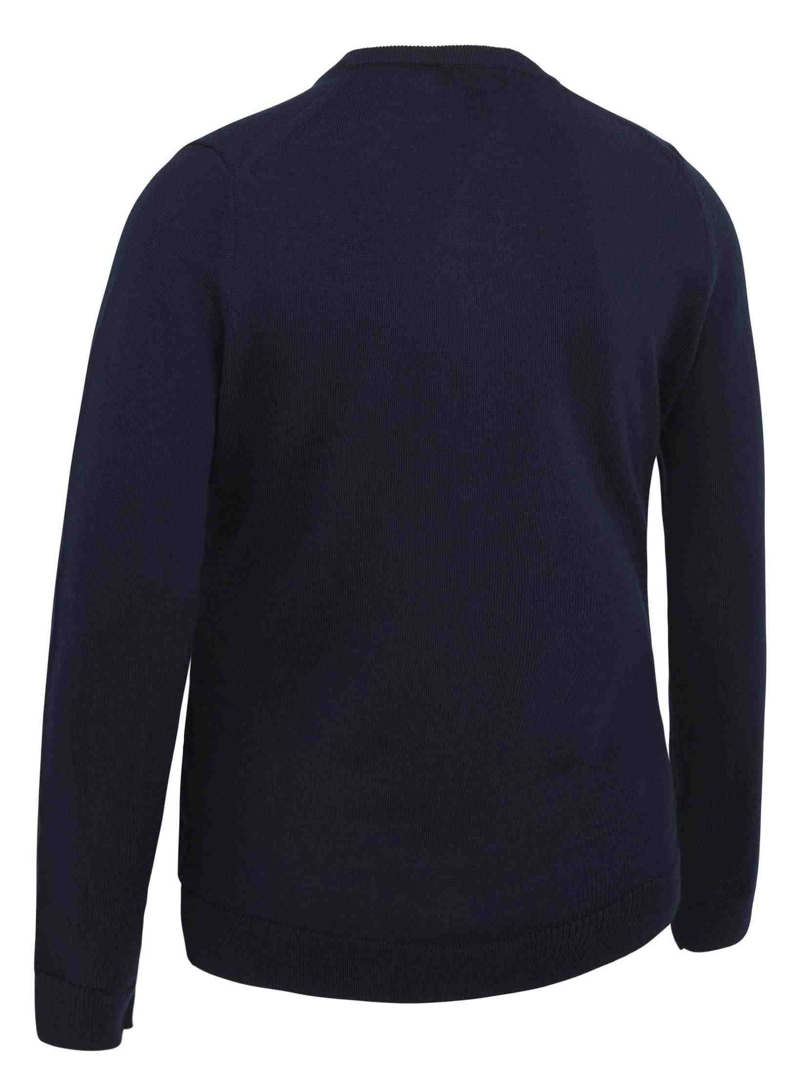 Callaway V-Neck Merino damski sweter, granatowy