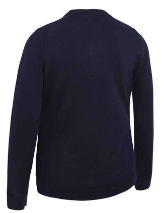 Callaway V-Neck Merino damski sweter, granatowy