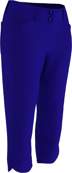 Callaway 5 Pocket Capri 3/4 damskie spodnie, niebieskie