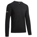 Callaway V-Neck Merino męski sweter, czarny