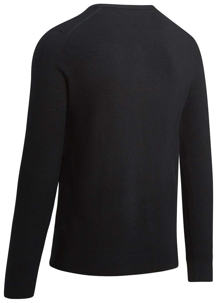 Callaway V-Neck Merino męski sweter, czarny
