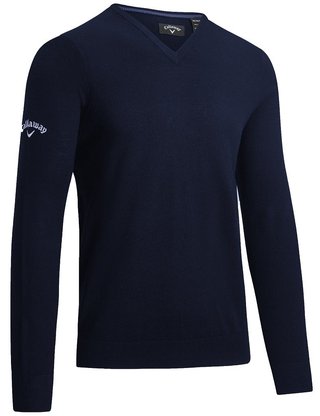 Callaway V-Neck Merino męski sweter, granatowy
