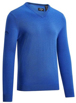 Callaway V-Neck Merino męski sweter, niebieski