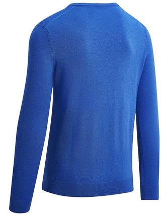 Callaway V-Neck Merino męski sweter, niebieski