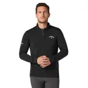 Callaway 1/4 Blended Merino męski sweter, czarny