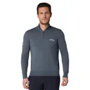 Callaway 1/4 Blended Merino męski sweter, szary