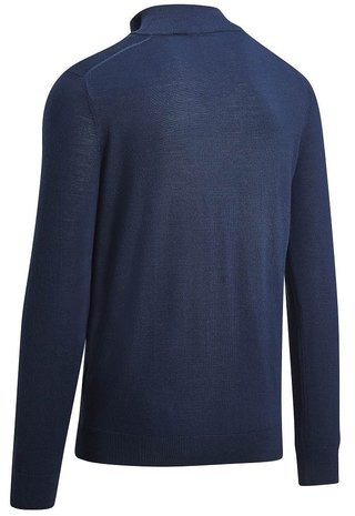 Callaway 1/4 Blended Merino męski sweter, granatowy