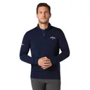 Callaway 1/4 Blended Merino męski sweter, granatowy