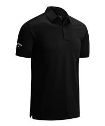 Callaway Swing Tech Solid męskie polo, czarne