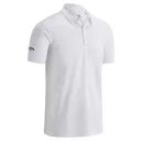Callaway Swing Tech Solid męskie polo, bright white