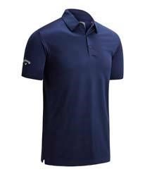 Callaway Swing Tech Solid męskie polo, granatowe