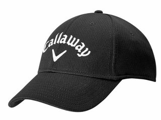 Callaway Side Cresteds męska czapka z daszkiem, czarna