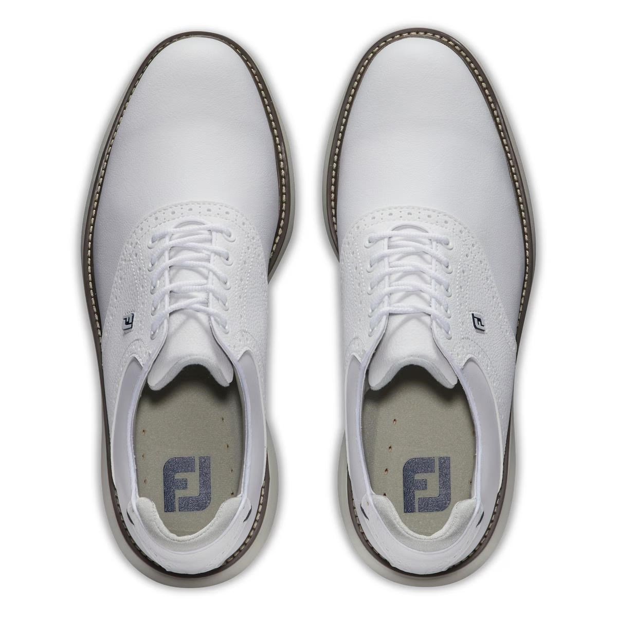 FootJoy Traditions męskie buty golfowe, białe