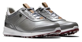 FootJoy Stratos damskie buty golfowe, srebrne