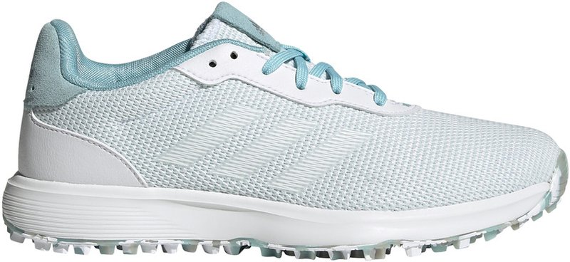 Adidas S2G SI damskie buty golfowe, biało/niebieskie