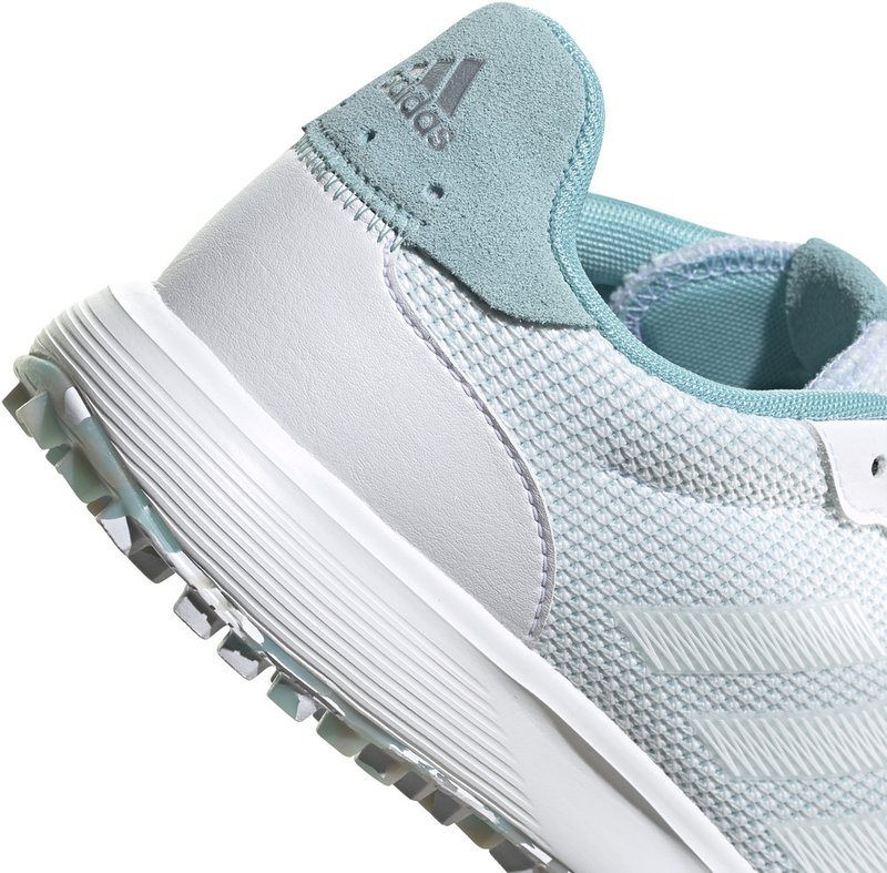 Adidas S2G SI damskie buty golfowe, biało/niebieskie