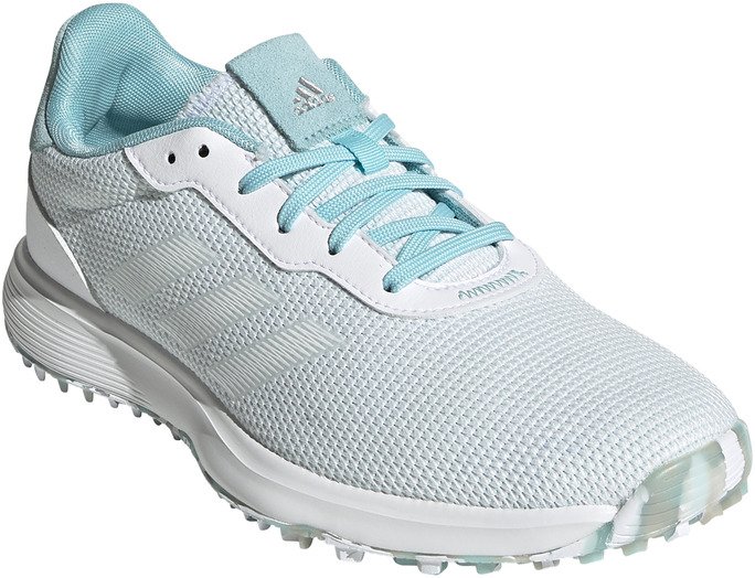 Adidas S2G SI damskie buty golfowe, biało/niebieskie