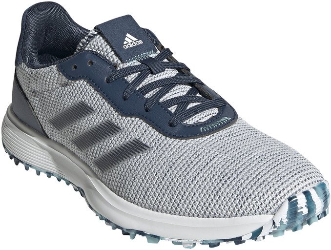 Adidas S2G SI damskie buty golfowe, biało/granatowe