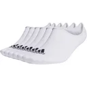 Adidas Low-Cut męskie skarpetki, 6par, białe