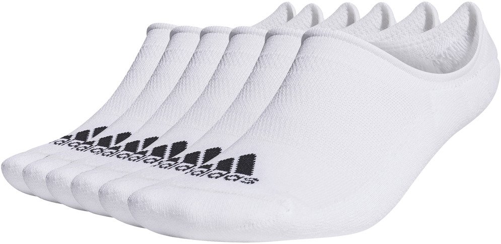 Adidas Low-Cut męskie skarpetki, 6par, białe