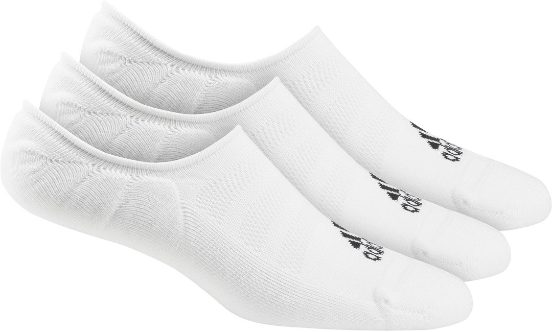 Adidas Low Cut męskie skarpetki, 3pary, białe