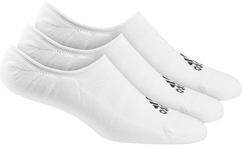Adidas Low Cut męskie skarpetki, 3pary, białe