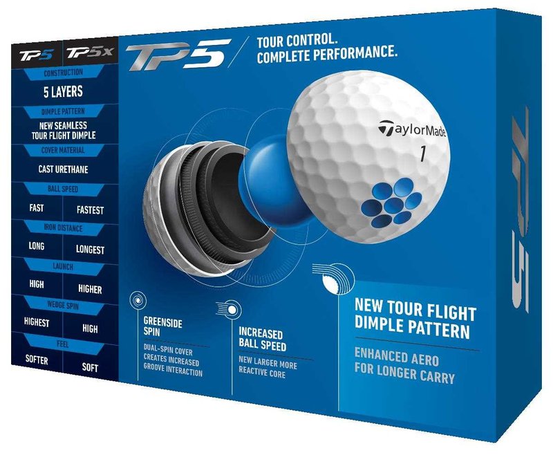 TaylorMade TP5 piłki golfowe