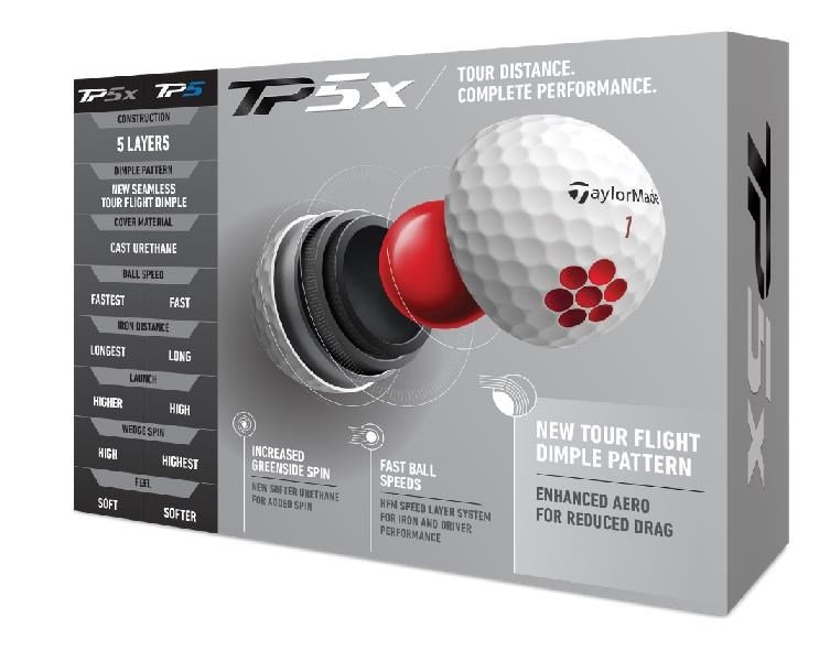 TaylorMade TP5x piłki golfowe