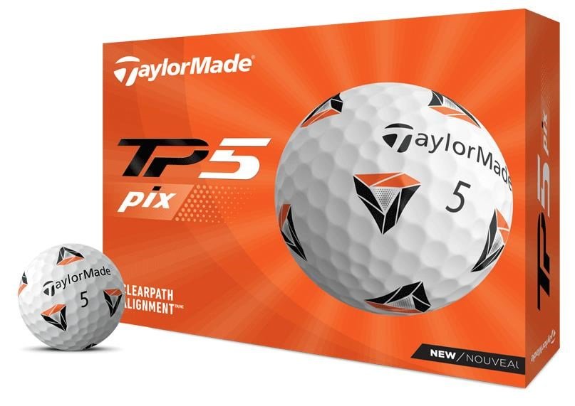 TaylorMade TP5 pix piłki golfowe