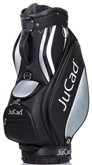 JuCad Pro cart bag, czarno/srebrny