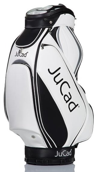 JuCad Pro cart bag, biało/czarny