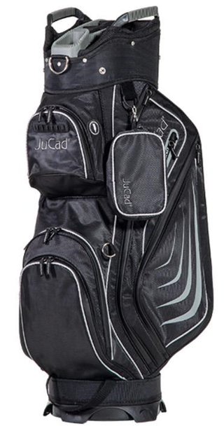 JuCad Captain Dry cart bag, black/titanium