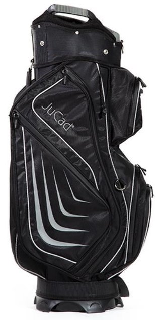 JuCad Captain Dry cart bag, black/titanium