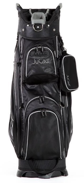 JuCad Captain Dry cart bag, black/titanium