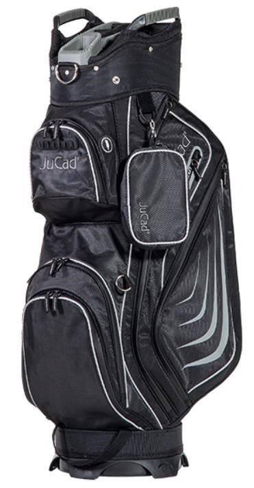 JuCad Captain Dry cart bag, black/titanium