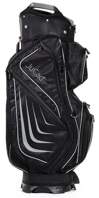 JuCad Captain Dry cart bag, black/titanium