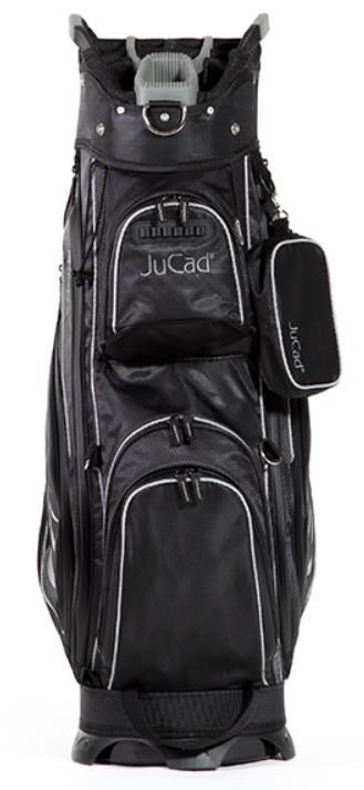 JuCad Captain Dry cart bag, black/titanium