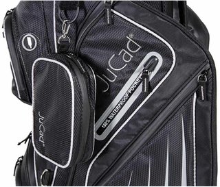 JuCad Captain Dry cart bag, black/titanium