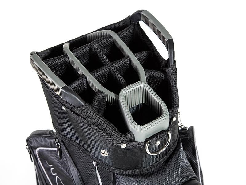 JuCad Captain Dry cart bag, biało/szary