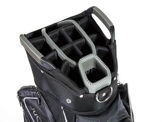 JuCad Captain Dry cart bag, biało/szary