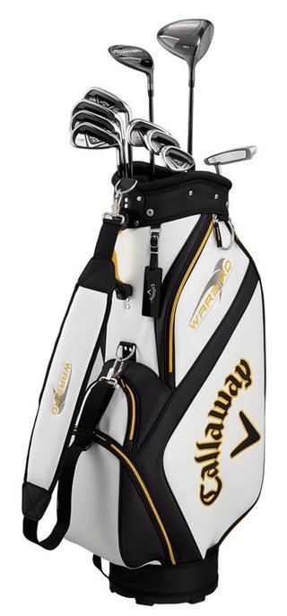 Callaway Warbird męski zestaw golfowy, stal