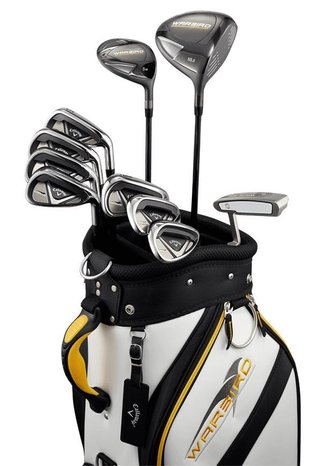 Callaway Warbird męski zestaw golfowy, stal