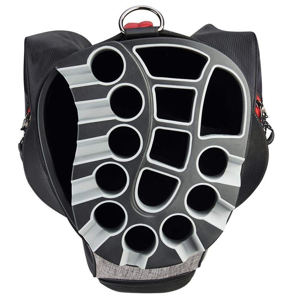 Wilson Staff I-Lock Rain cart bag, czarno/czerwony
