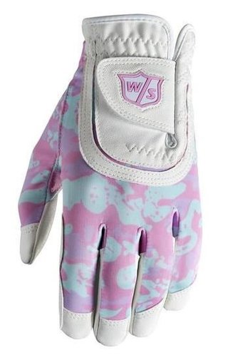 Wilson Staff Fit All rękawiczka dla dzieci, pink camo