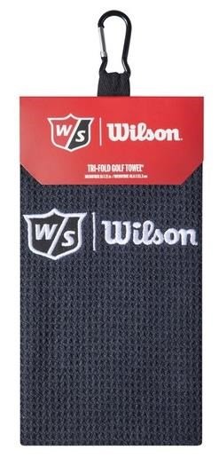 Wilson Staff Tri Fold ręcznik golfowy, czarny