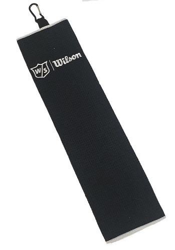 Wilson Staff Tri Fold ręcznik golfowy, czarny