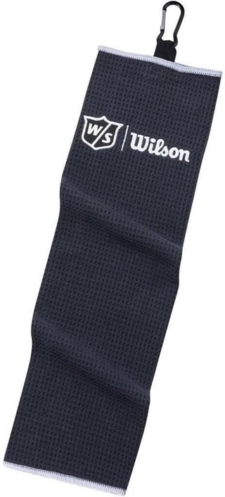 Wilson Staff Tri Fold ręcznik golfowy, czarny