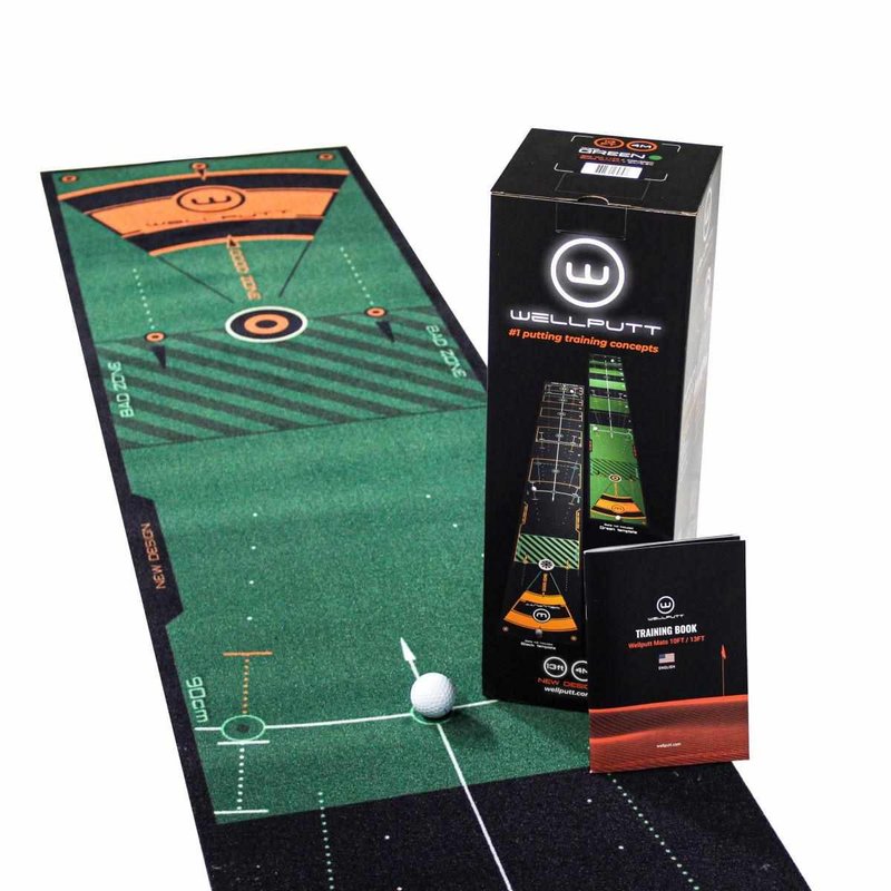 Wellputt Mat CLASSIC dywan do puttowania, 4m, zielony