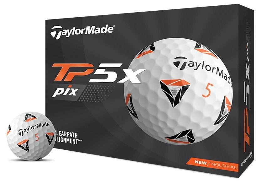 TaylorMade TP5x pix piłki golfowe