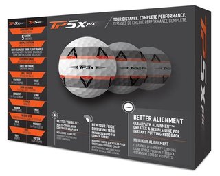 TaylorMade TP5x pix piłki golfowe